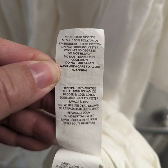 Boohoo Bohemian Flare Sleeve Baby Doll Dress - Picture 6 of 7